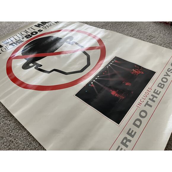 Rare 1980s Men Without Hats Folk Of The 80s Poster 23” X 35” Original Vintage - Picture 4 of 8